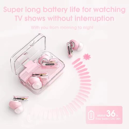 ONIKUMA Headset Wireless Headset Noise Canceling Microphone