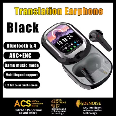 Translation Bluetooth Earphone ANC Earbuds Sport Gaming