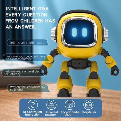 Smart AI Intelligent kid 's  Robot DeepSeek Cantonese talk