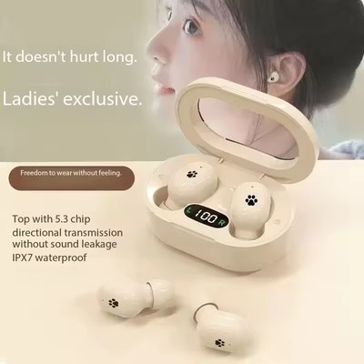 Earplug Wireless Bluetooth Earphone Sleep Sports Earbuds