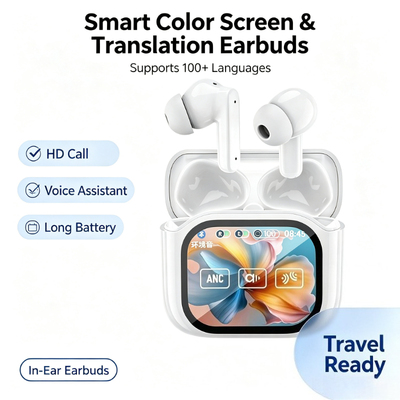 Bluetooth Headset ANC Noise Reduction Translation AI earbuds