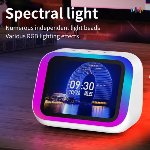 Bluetooth Clock with Bluetooth Screen Control Table Speaker