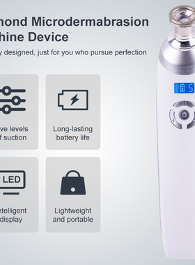 Diamond Microcrystal Skin Machine Blackhead Removal