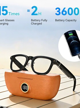AI Translator sunlasses 8MP Camera Video Recording