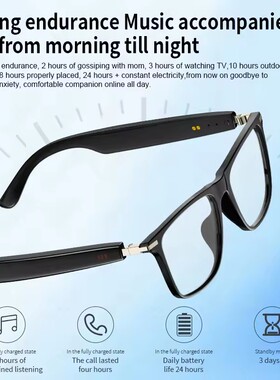 AI translator Headphone Sunglasses Translation Smart Glasses