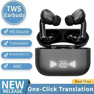 AI Voice Translation Earbuds Bluetooth Headphone Translator