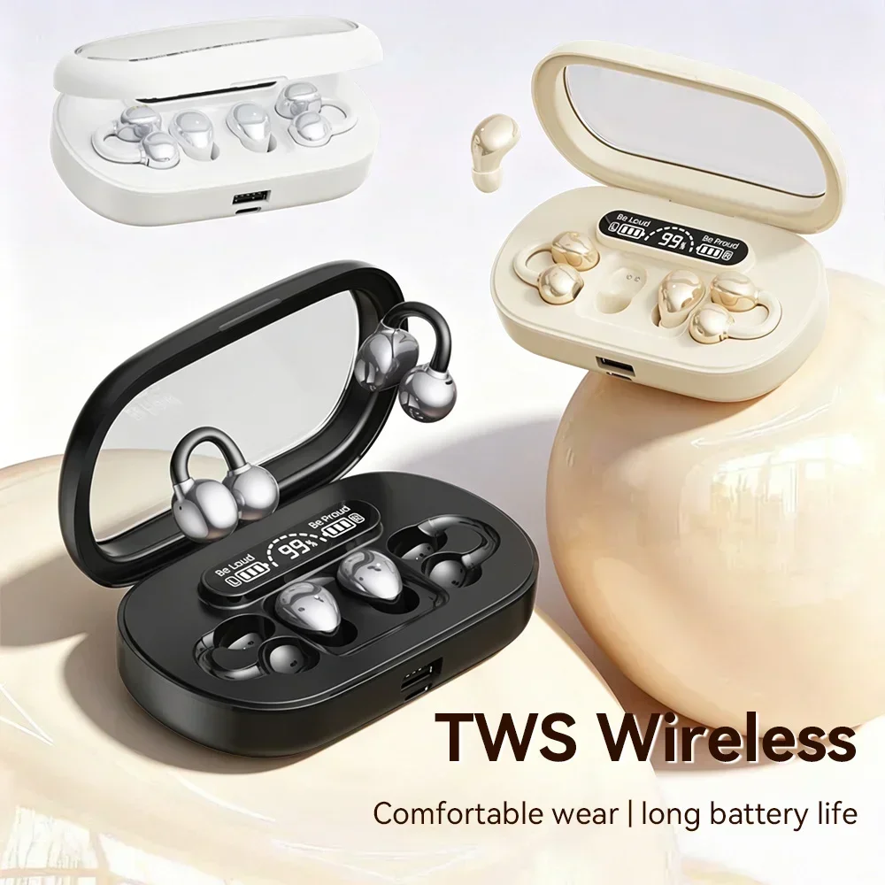 cpuple Earclip Sports Bluetooth Headphone Noise Reduction
