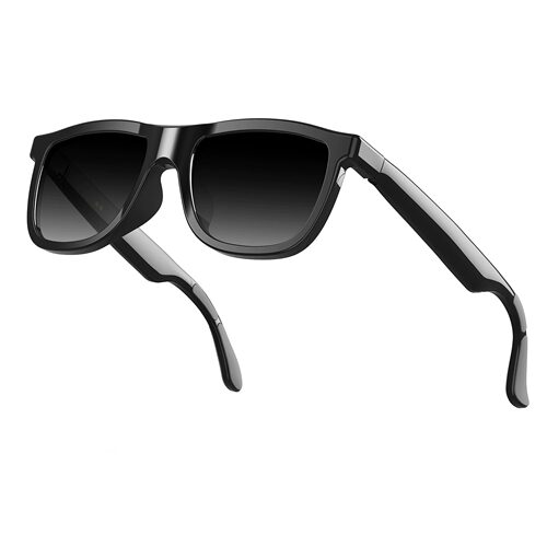 AI translator sunglasses bluetooth headphone color change