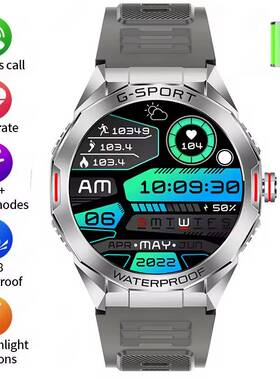 Smart Watch Wristwatch Military AI Voice Smartwatch Sports
