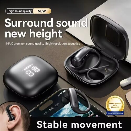 AI Translation Earphone Headset Bluetooth Translator earbuds