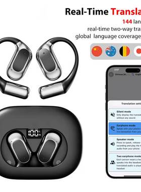 AI translation wireless Bluetooth earphones OWS earbuds