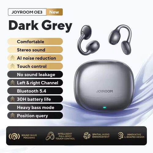 Clip-On Earbuds Wireless 5.4 Open Ear Earbuds Headphones