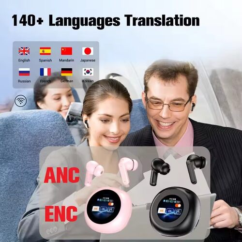AI Translator bluetooth Earphones Translation earbuds