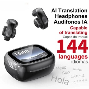 Earclip AI translation earphones Bluetooth translator earbud