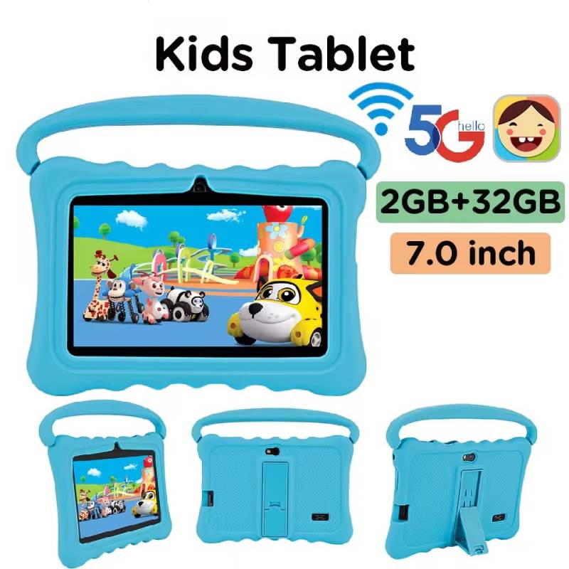 Kids Tablet Android 7 Inch 16GB Children Educational Learning Toys with Camera PC Children