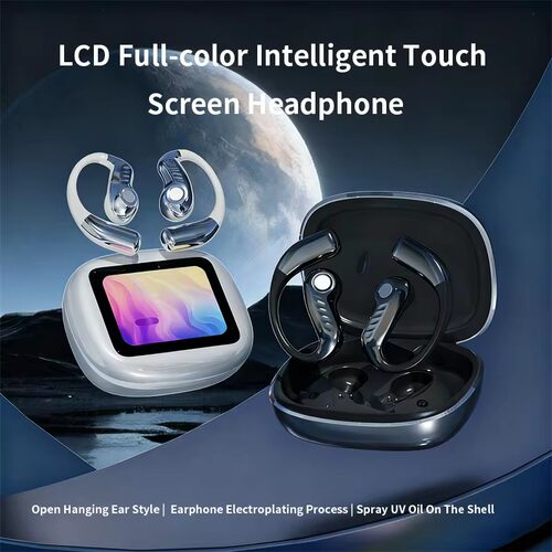 AI translator Touch Bluetooth Earphone Open Style earbuds