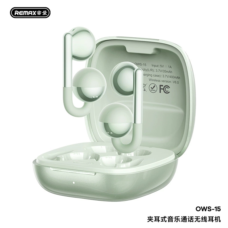 OWS bluetooth earbuds OWS Ear clip Headsets Sports earphone