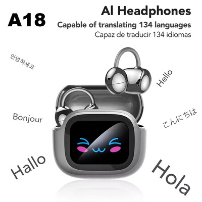 AI Translator Earbuds Bluetooth  Earphones Noise Reduction