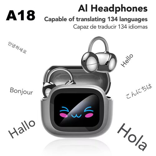 AI Translator Earbuds Bluetooth  Earphones Noise Reduction