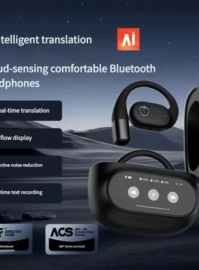 Smart AI translator Bluetooth Earphones Headset Translation
