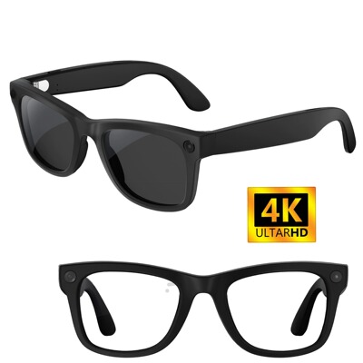 Smart AI translator Glasses 8MP Camera Translation sunlasses
