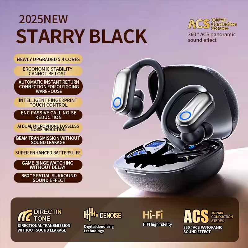 earphones  TWS noise reduction AI translation headphones