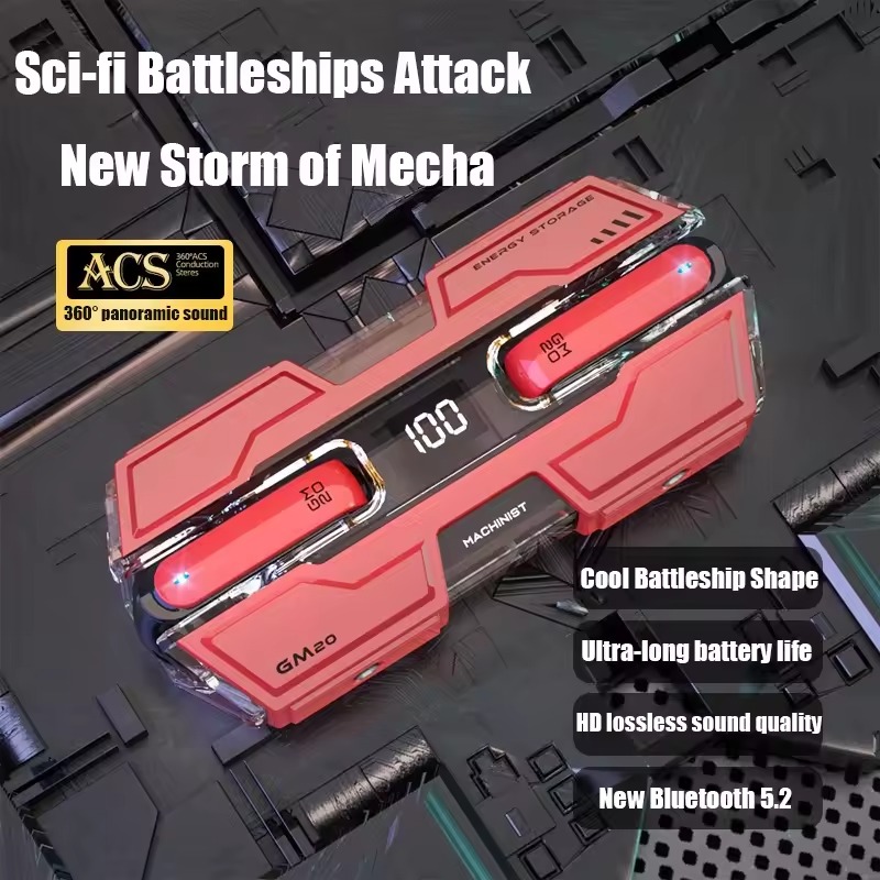 AI translator TWS Wireless Bluetooth Gaming Headset Headset