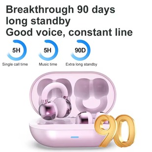 Conduction Bluetooth Earbuds Non Clip Bone Ear earpho Sense