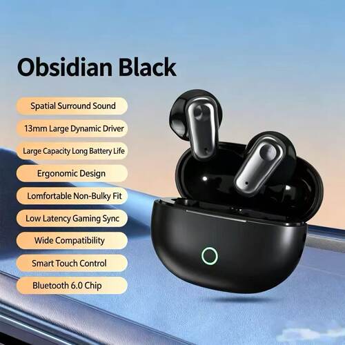 TWS Wireless Earbuds Bluetooth 6.0 Chip wireless headphones