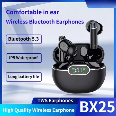 Wireless Earphone TWS Sports Headphones Noise Cancelling