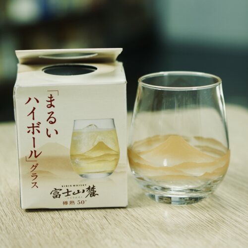日本进口kirin富士山麓威士忌杯