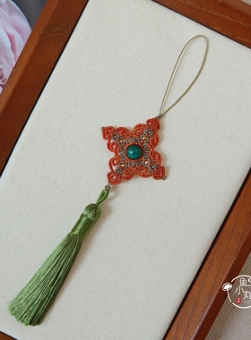 鱼小丸手作小流苏挂件