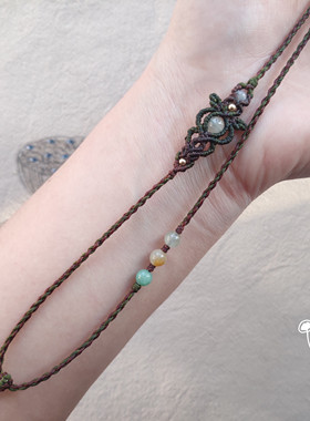 鱼小丸手作南美蜡线手工编绳diy吊坠绳玉器挂件绳材料包视频教程