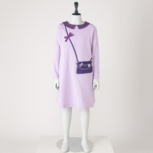 连衣裙 出口日本大牌原单ANNA 全棉长袖 安娜苏女童夏季 311353 SUI