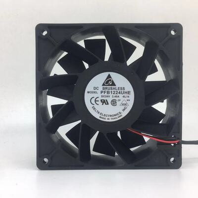 台达PFB1224UHE 120X38MM 24V工业大功率 强力大风量暴力散热风扇