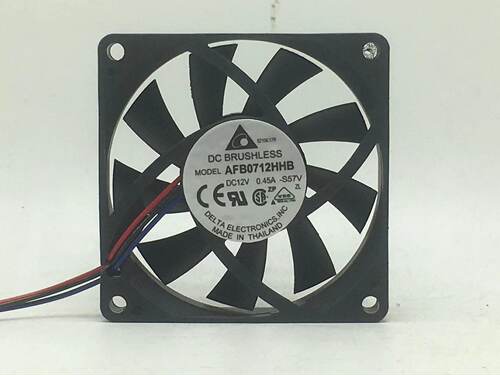 正品台达 AFB0712HHB 7CM 7015 0.45A 双滚珠风扇 适用AMD散热器