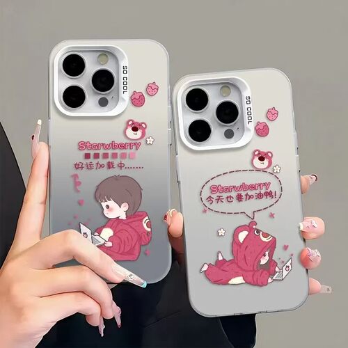 适用iphone16pro苹果14新款小米15Ultra华为nova13大孔mate70情侣手机壳OPPOFindX8S/500magic7VIVOX200S加油