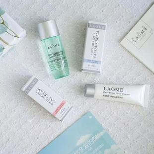 【新客户专用】LAOME莱欧密试用装4件套日霜+晚霜+爽肤水+洗面奶