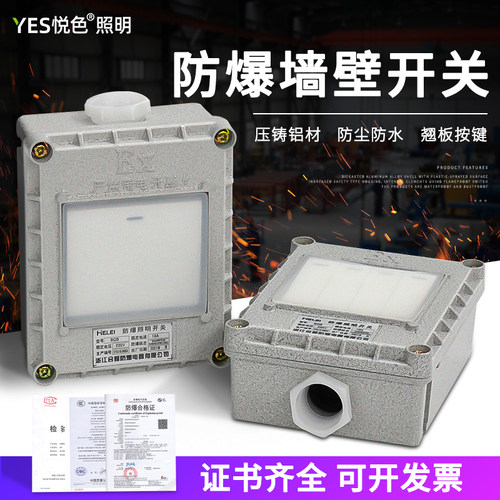 86型墙壁防爆开关明装10a现货