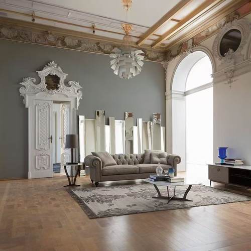 意大利现代沙发布艺沙发