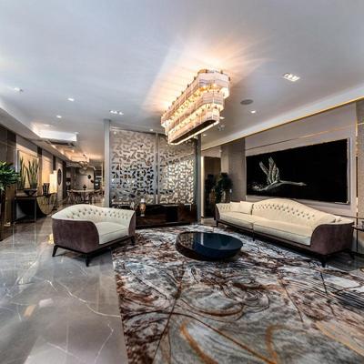 意大利真皮轻奢沙发定制