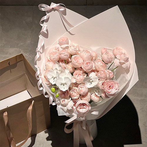 母亲节仙子之吻多头玫瑰花束鲜花同城速递女友生日合肥蚌埠芜湖店 - 封面
