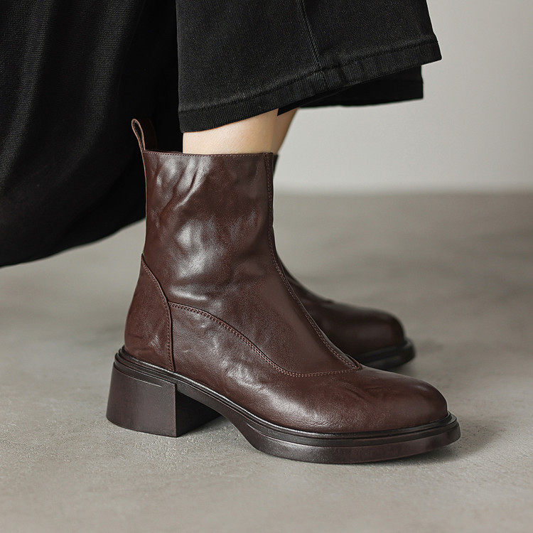 秋冬新款复古切尔西靴女显瘦弹力瘦瘦靴增高百搭短靴英伦马丁靴,户外/登山/野营/旅行用品,登山鞋/徒步鞋,淘宝优惠券,粉丝福利购,淘宝优惠卷