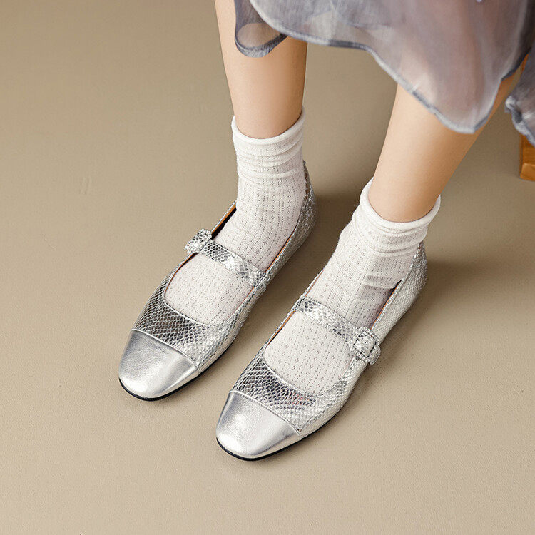 小香风拼色玛丽珍2023秋冬一直扣圆头水钻扣全皮时尚舒适低跟女鞋,运动/瑜伽/健身/球迷用品,广场舞鞋,淘宝优惠券,粉丝福利购,淘宝优惠卷