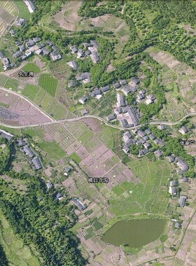 全球中国省市区县乡村街道超高清交通矢量卫星影像地图定制作素材