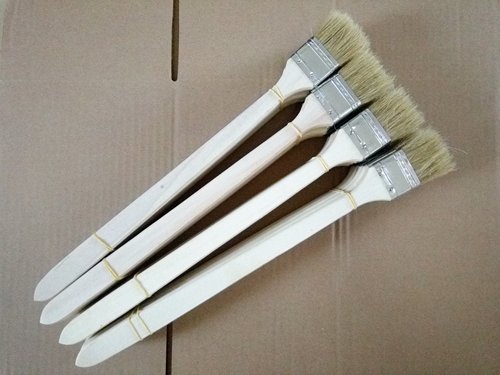 船用长柄直头刷猪鬃毛刷船厂油漆刷硬毛扫灰刷扒刷工业机器刷