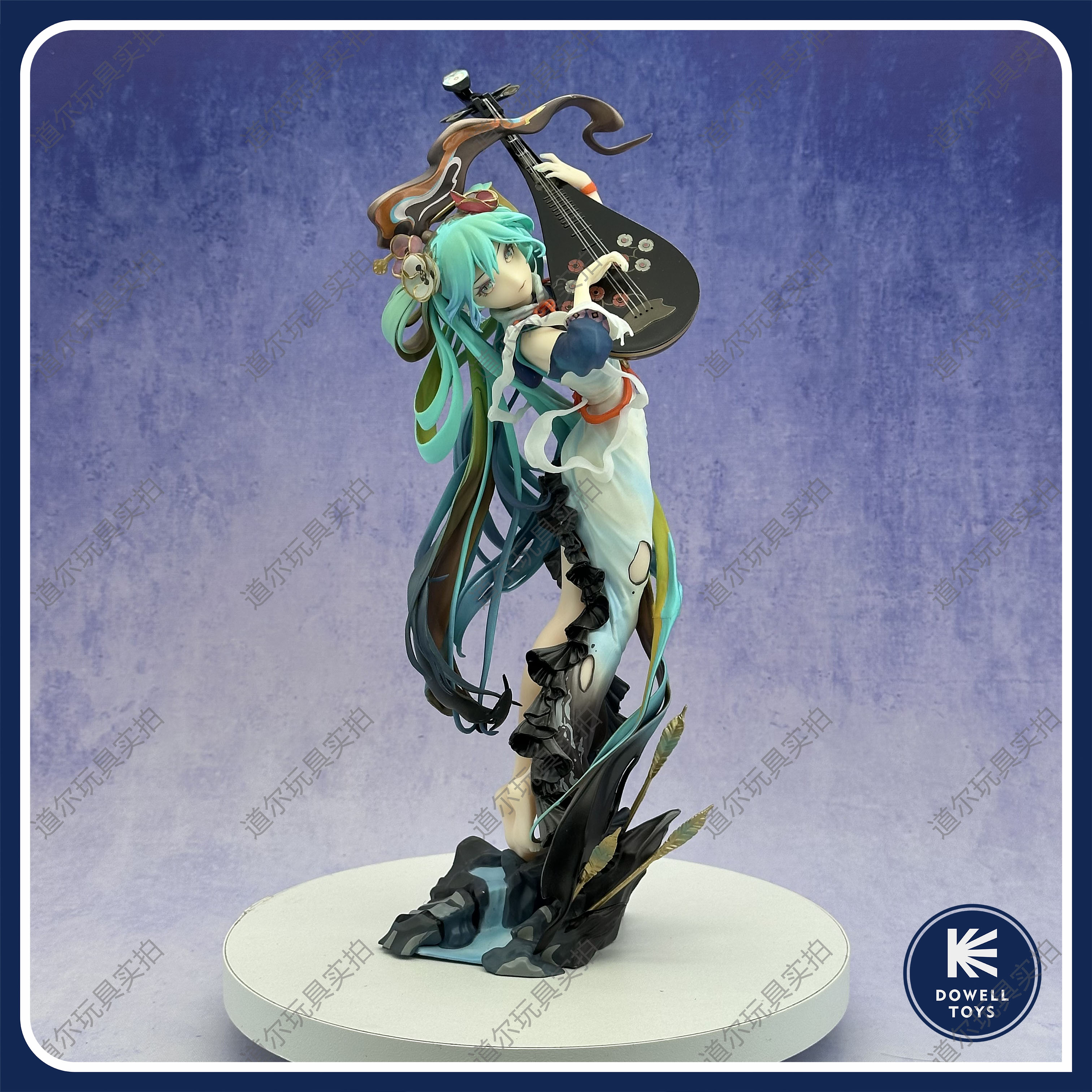 初音未来十面埋伏琵琶场景手办
