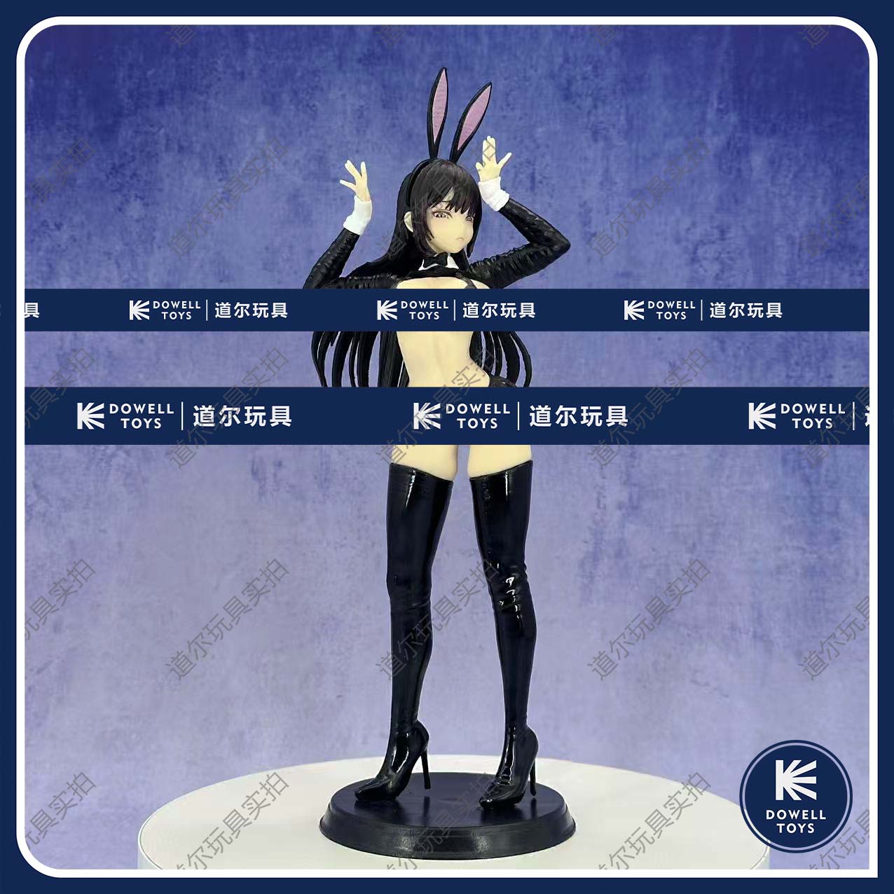 【美少女】反转兔女郎 站姿 性感皮衣 动漫手办模型国产实拍