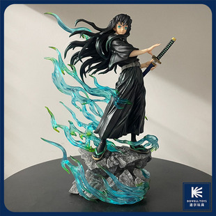 【鬼灭之刃】霞柱时透无一郎 动漫手办模型国产实拍 二次元收藏