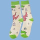 曼斯特物种XPlastic Tree原创潮牌可爱印花情侣女袜子日系中筒袜